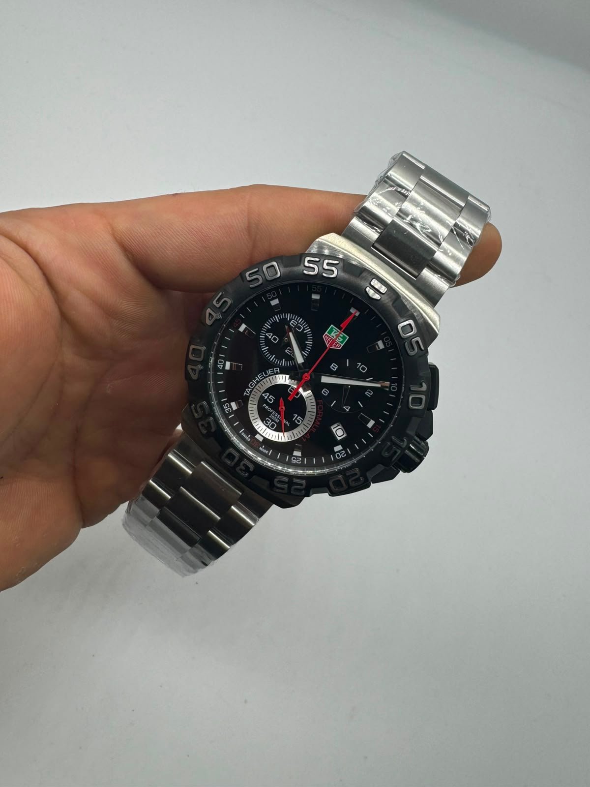 TAG Heuer Fórmula 1 44mm - AÇO MOSTRADOR PRETO - Imagem 5
