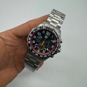 TAG Heuer Fórmula 1 Red Bull 44mm - AÇO MOSTRADOR PRETO