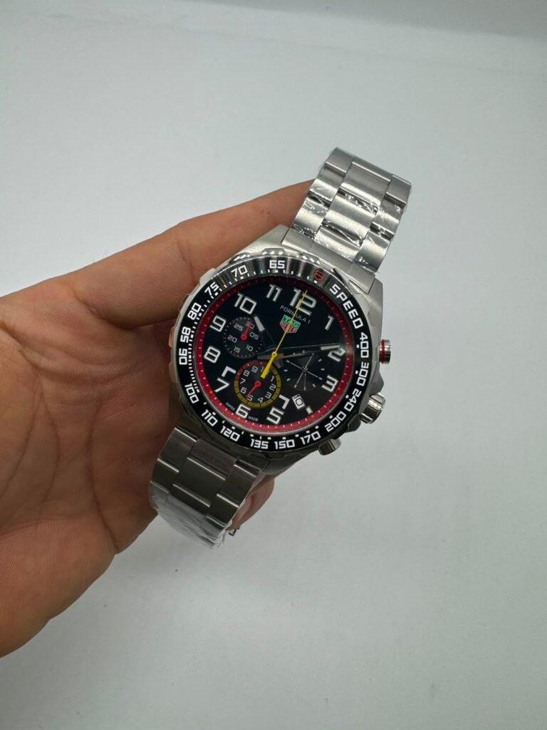 TAG Heuer Fórmula 1 Red Bull 44mm - AÇO MOSTRADOR PRETO