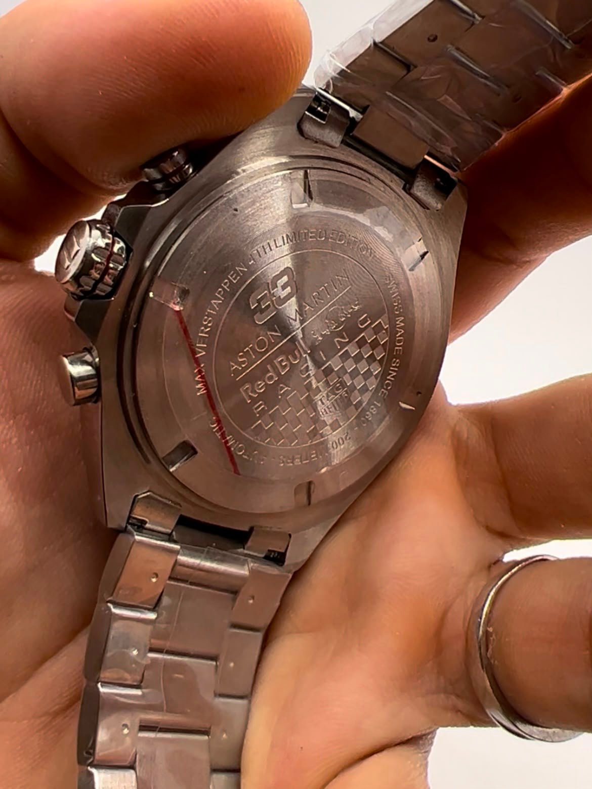 TAG Heuer Fórmula 1 Max Verstappen 44mm - AÇO MOSTRADOR PRETO - Imagem 2