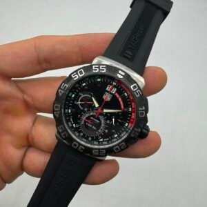 TAG Heuer Kimi Raikkönen 44mm - AÇO MOSTRADOR PRETO - SILICONE