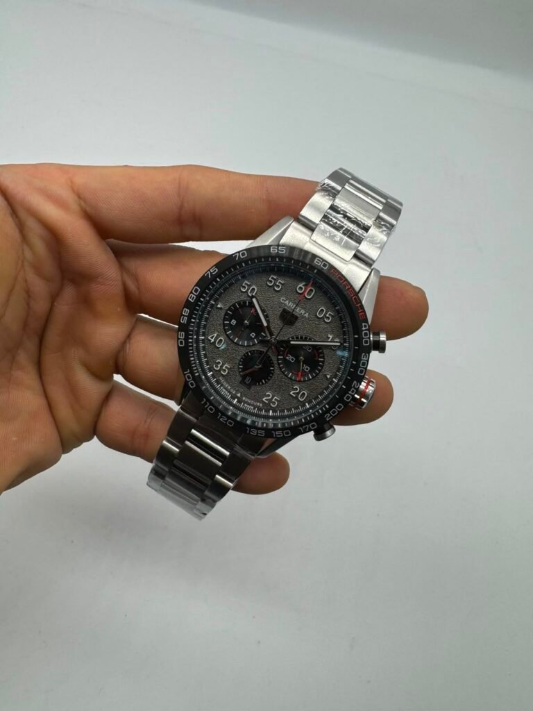 TAG Heuer Porsche 44mm - AÇO MOSTRADOR CINZA