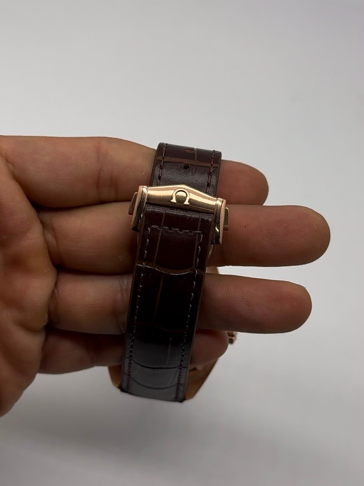 Omega Seamaster 40mm - AÇO ROSE MOSTRADOR MARROM - Imagem 4
