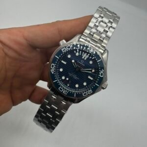 Omega Seamaster 42mm - AÇO MOSTRADOR AZUL