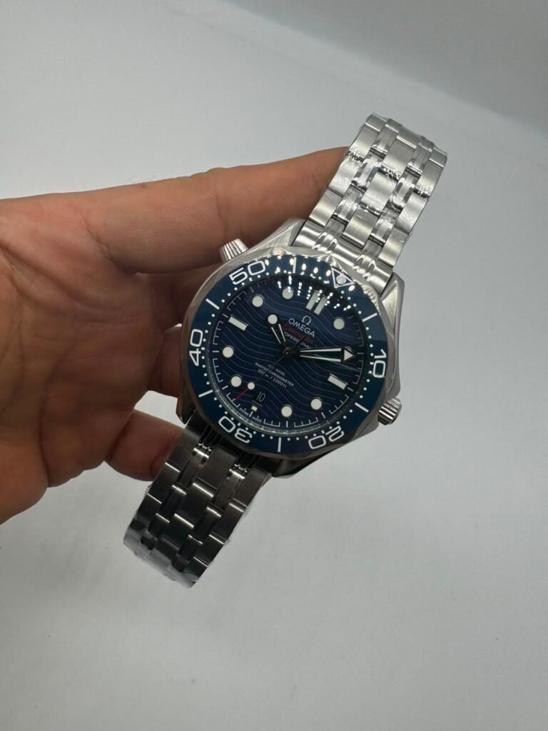 Omega Seamaster 42mm - AÇO MOSTRADOR AZUL