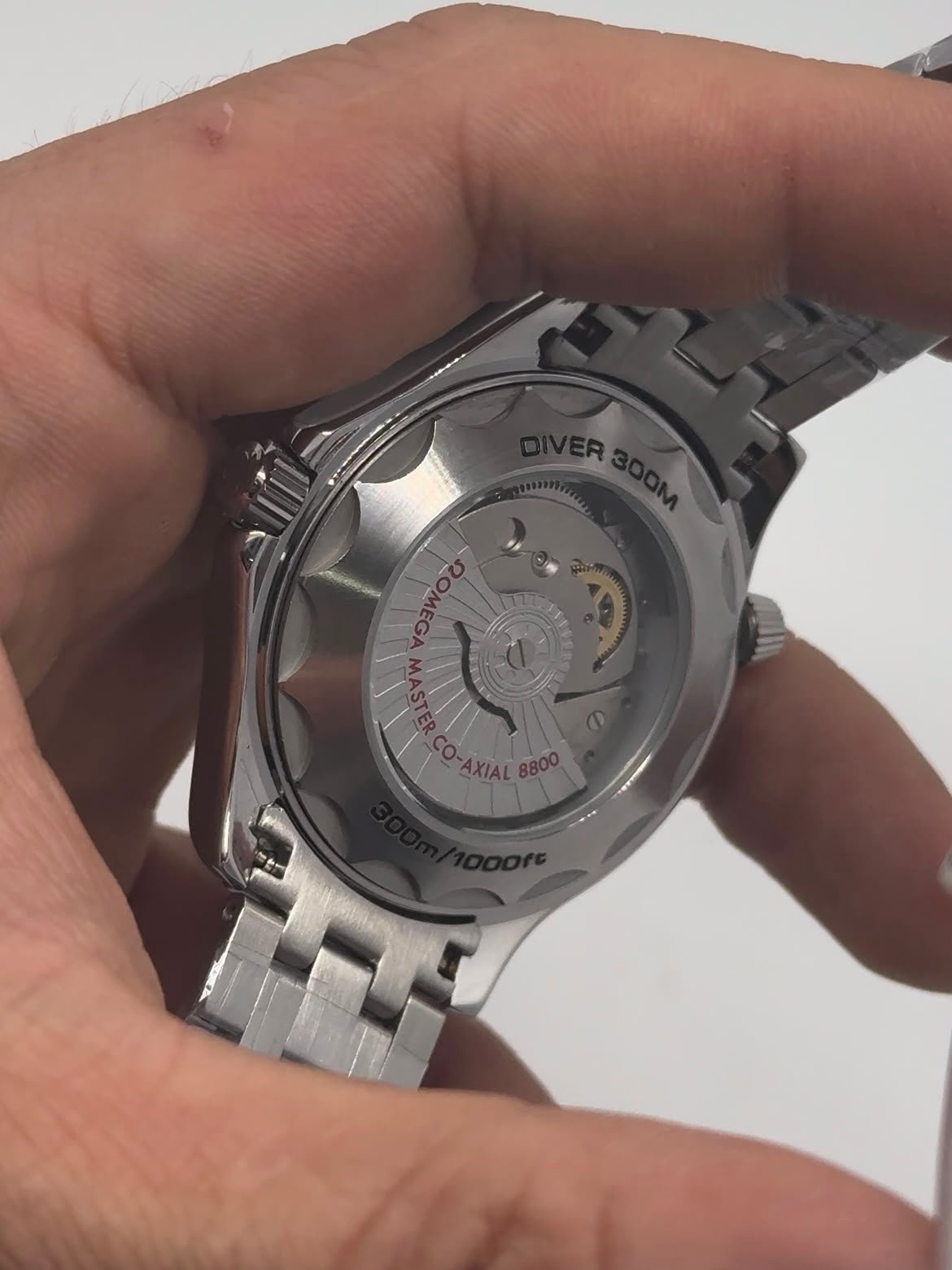 Omega Seamaster 42mm - AÇO MOSTRADOR AZUL - Imagem 5