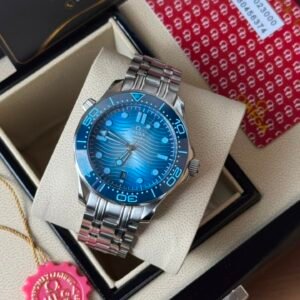 Omega Seamaster 42mm - AÇO MOSTRADOR AZUL