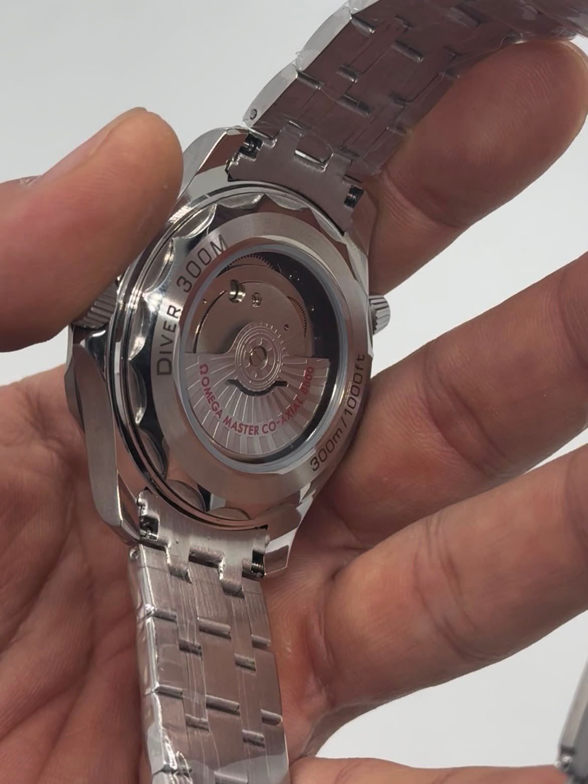 Omega Seamaster 42mm - AÇO MOSTRADOR BRANCO - Imagem 2