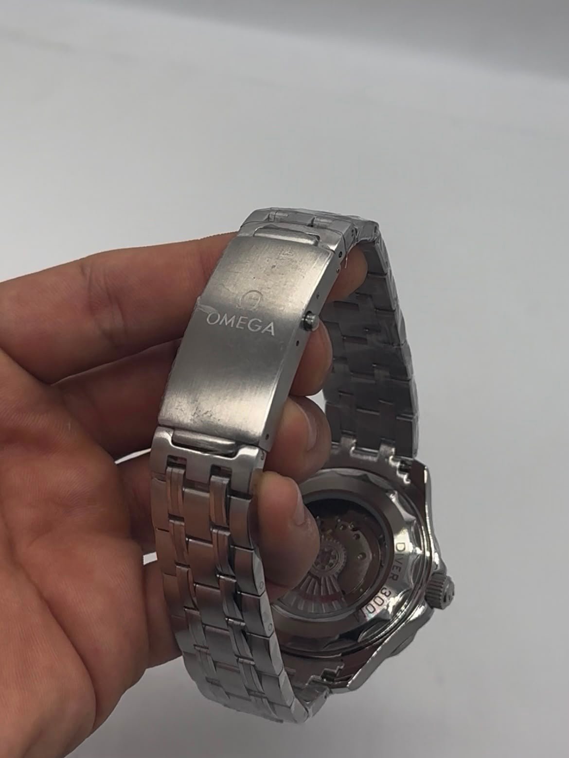 Omega Seamaster 42mm - AÇO MOSTRADOR BRANCO - Imagem 3
