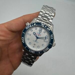 Omega Seamaster 42mm - AÇO MOSTRADOR BRANCO