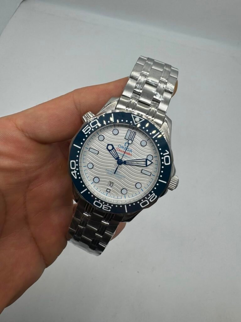 Omega Seamaster 42mm - AÇO MOSTRADOR BRANCO