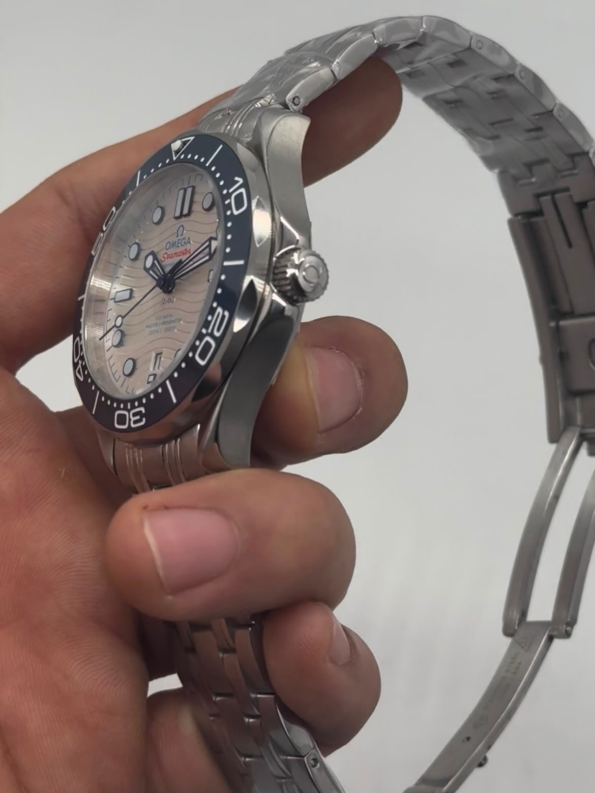 Omega Seamaster 42mm - AÇO MOSTRADOR BRANCO - Imagem 5