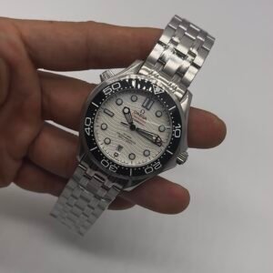 Omega Seamaster 42mm - AÇO MOSTRADOR BRANCO