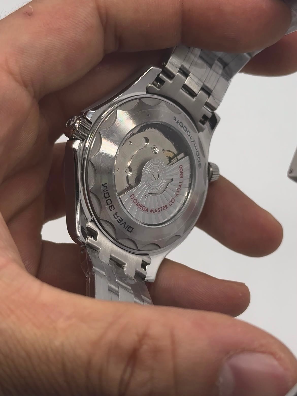 Omega Seamaster 42mm - AÇO MOSTRADOR BRANCO - Imagem 5