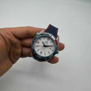 Omega Seamaster 42mm - AÇO MOSTRADOR BRANCO - NYLON
