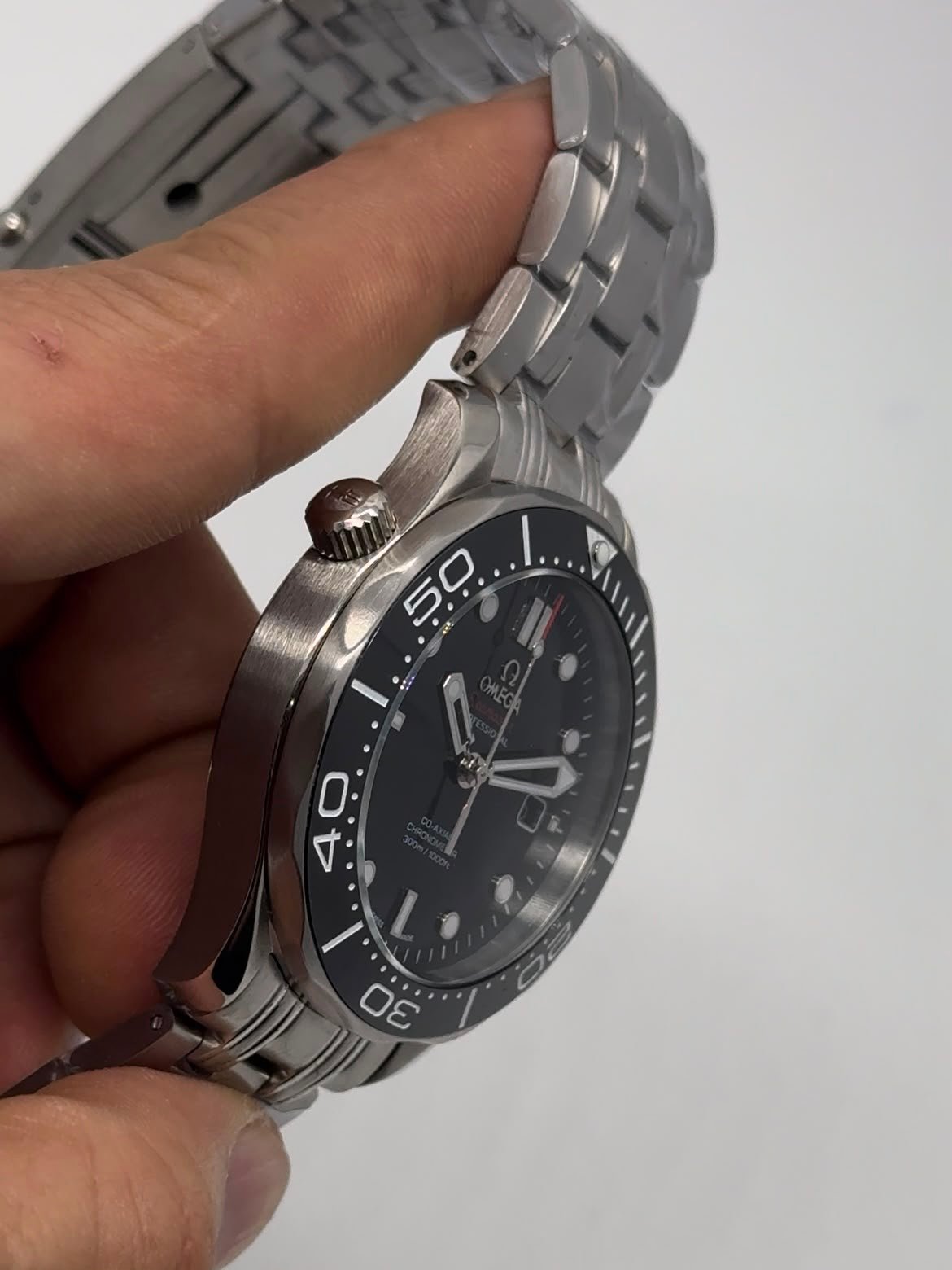 Omega Seamaster 42mm - AÇO MOSTRADOR PRETO - Imagem 3