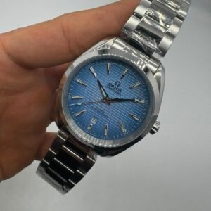 Omega Seamaster Aqua Terra 42mm - AÇO MOSTRADOR AZUL