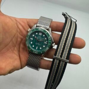 Omega Seamaster 42mm - AÇO MOSTRADOR VERDE