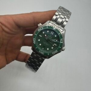Omega Seamaster 42mm - AÇO MOSTRADOR VERDE