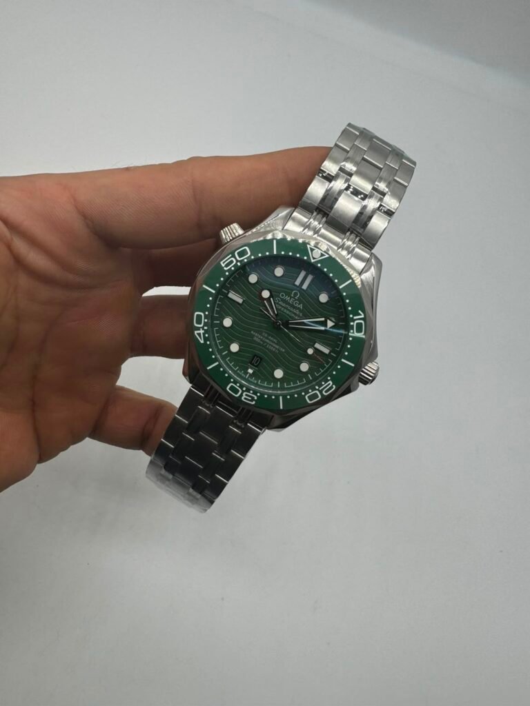 Omega Seamaster 42mm - AÇO MOSTRADOR VERDE