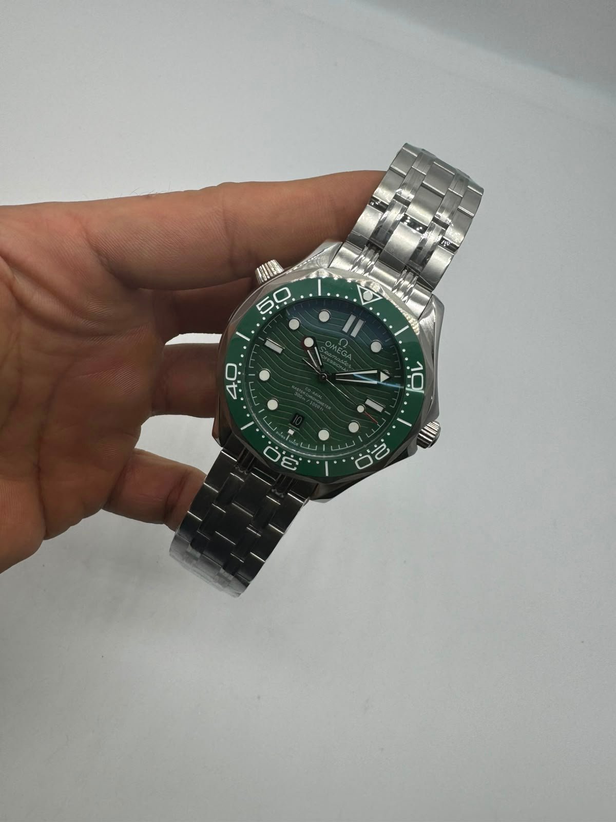 Omega Seamaster 42mm - AÇO MOSTRADOR VERDE