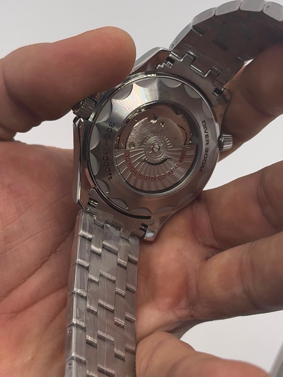 Omega Seamaster 42mm - AÇO MOSTRADOR VERDE - Imagem 4