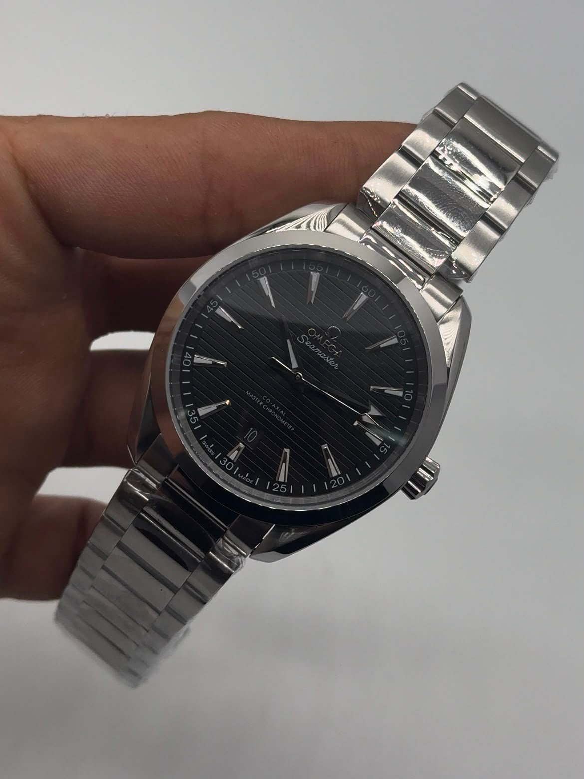 Omega Seamaster Aqua Terra 42mm - AÇO MOSTRADOR PRETO - Imagem 4