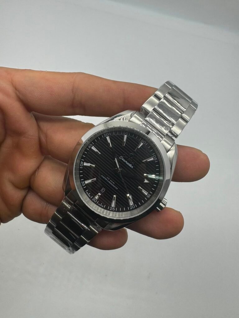 Omega Seamaster Aqua Terra 42mm - AÇO MOSTRADOR PRETO