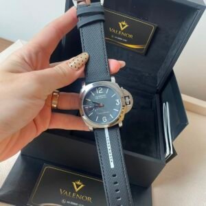 Panerai Luminor 45mm - AÇO MOSTRADOR PRETO - SILICONE
