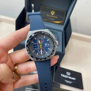 TAG Heuer Fórmula 1 42mm - AÇO MOSTRADOR AZUL - SILICONE