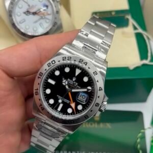 ROLEX Explorer II - 42mm - SUPER CLONE - AÇO MOSTRADOR PRETO