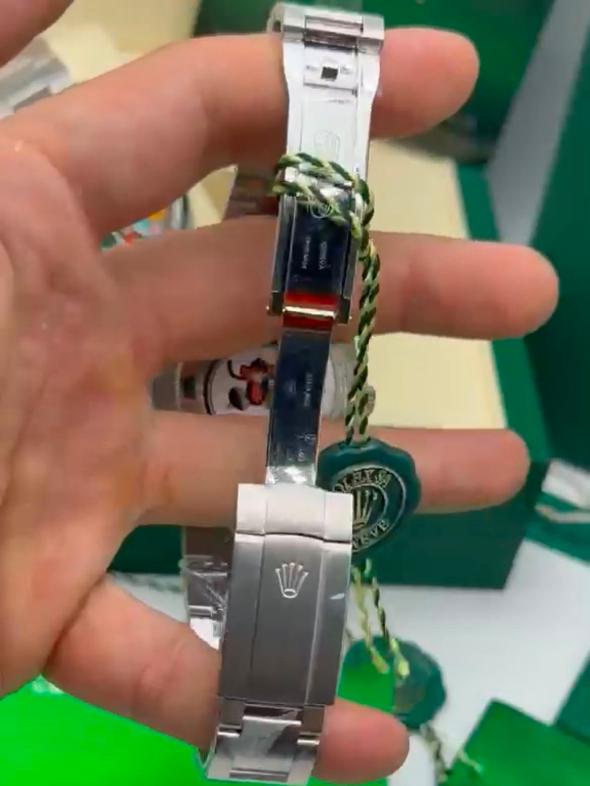 ROLEX Datejust 40mm - SUPER CLONE - AÇO MOSTRADOR TIFFANY - Imagem 4