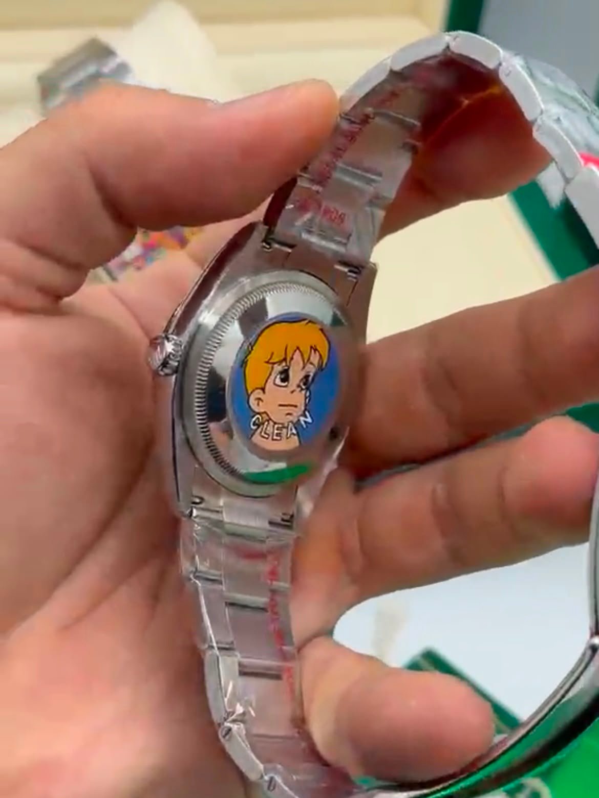 Rolex Oyster Perpetual Celebration Dial 36MM – SUPER CLONE – AÇO MOSTRADOR COLORS - Imagem 3