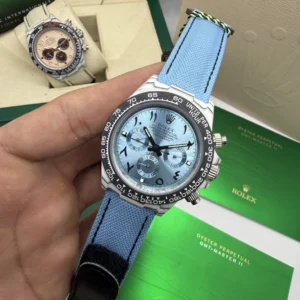 DAYTONA DIW Carbono Arabic 40mm - MOSTRADOR AZUL - NYLON