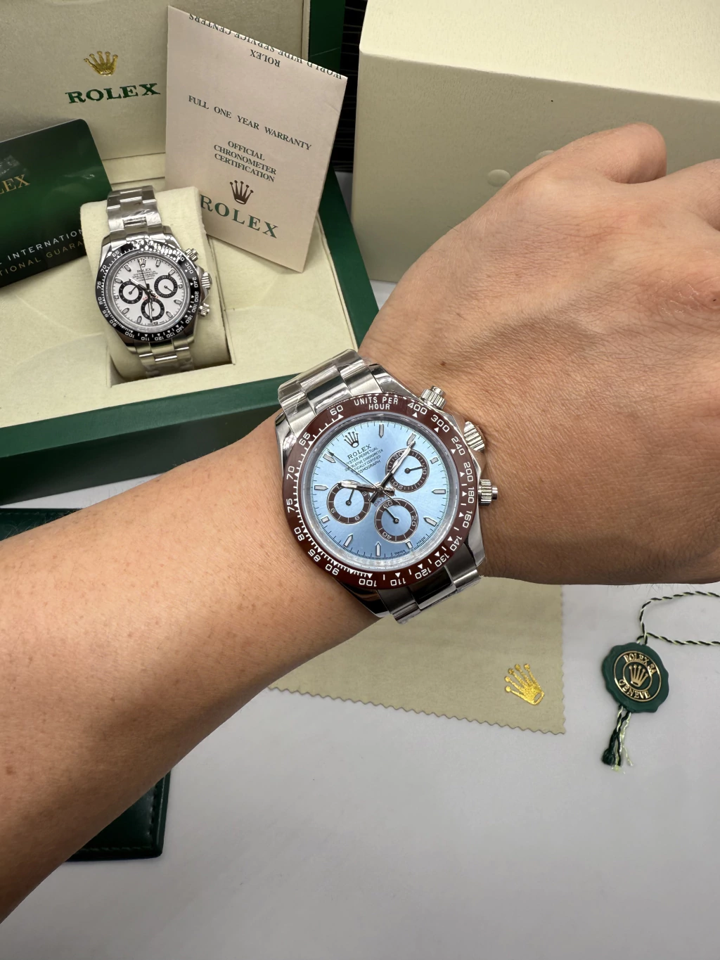 Daytona 40mm - AÇO MOSTRADOR TIFFANY - Imagem 5