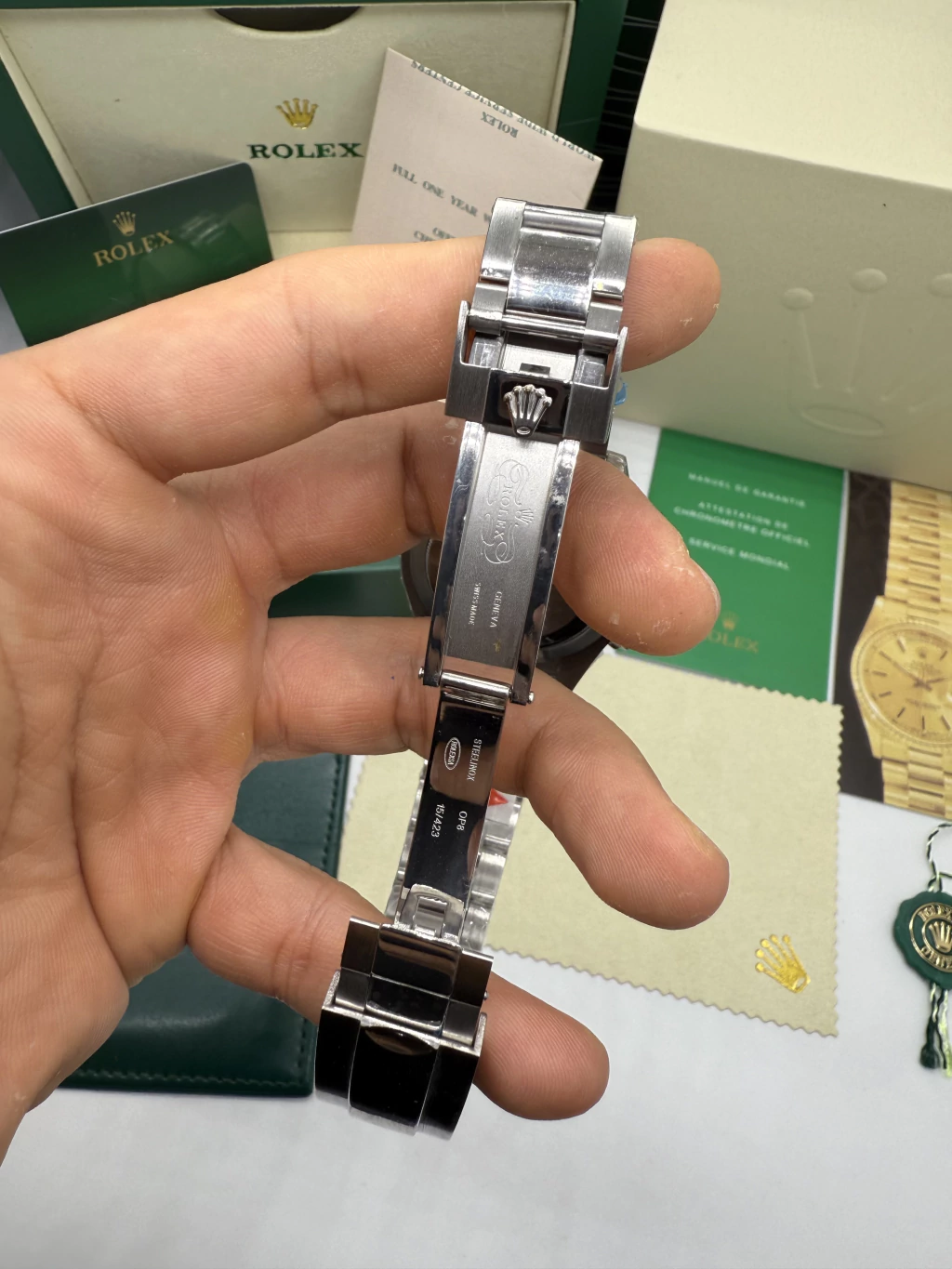 Daytona 40mm - AÇO MOSTRADOR CINZA - Imagem 4