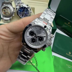 Daytona 40mm - AÇO MOSTRADOR PRATA