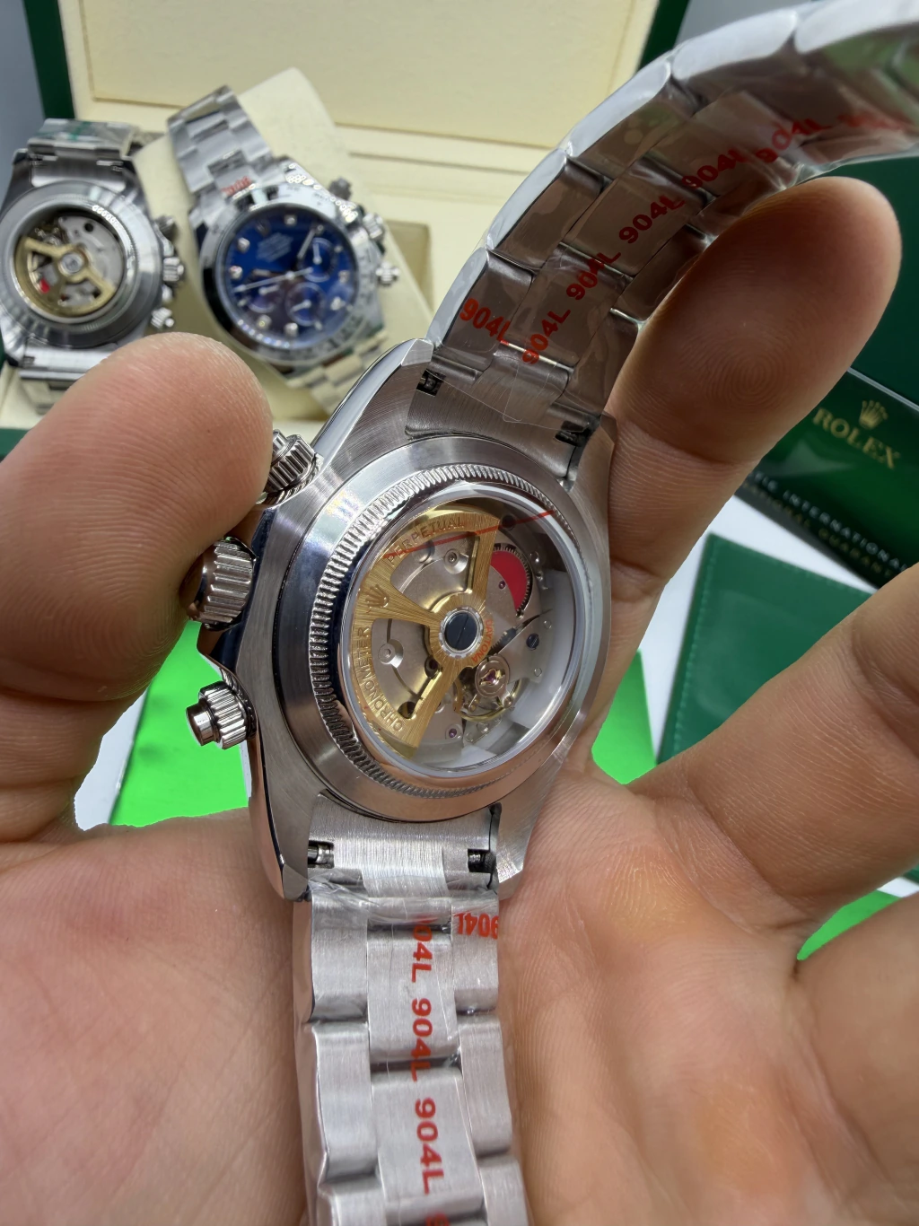 Daytona 40mm - AÇO MOSTRADOR PRATA - Imagem 3