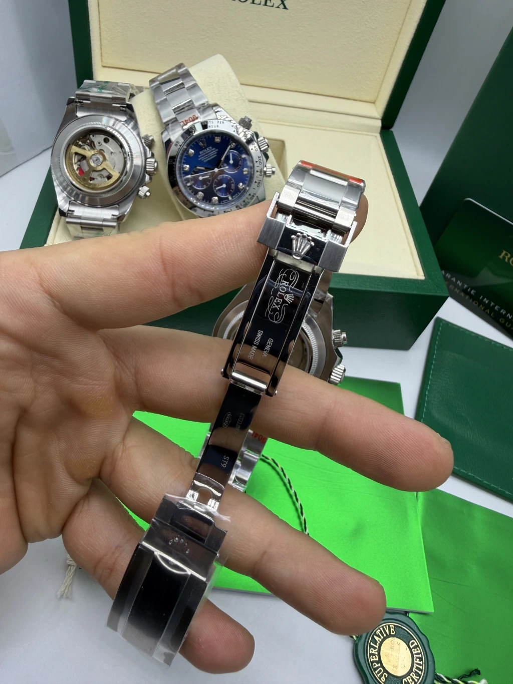 Daytona 40mm - AÇO MOSTRADOR PRATA - Imagem 4