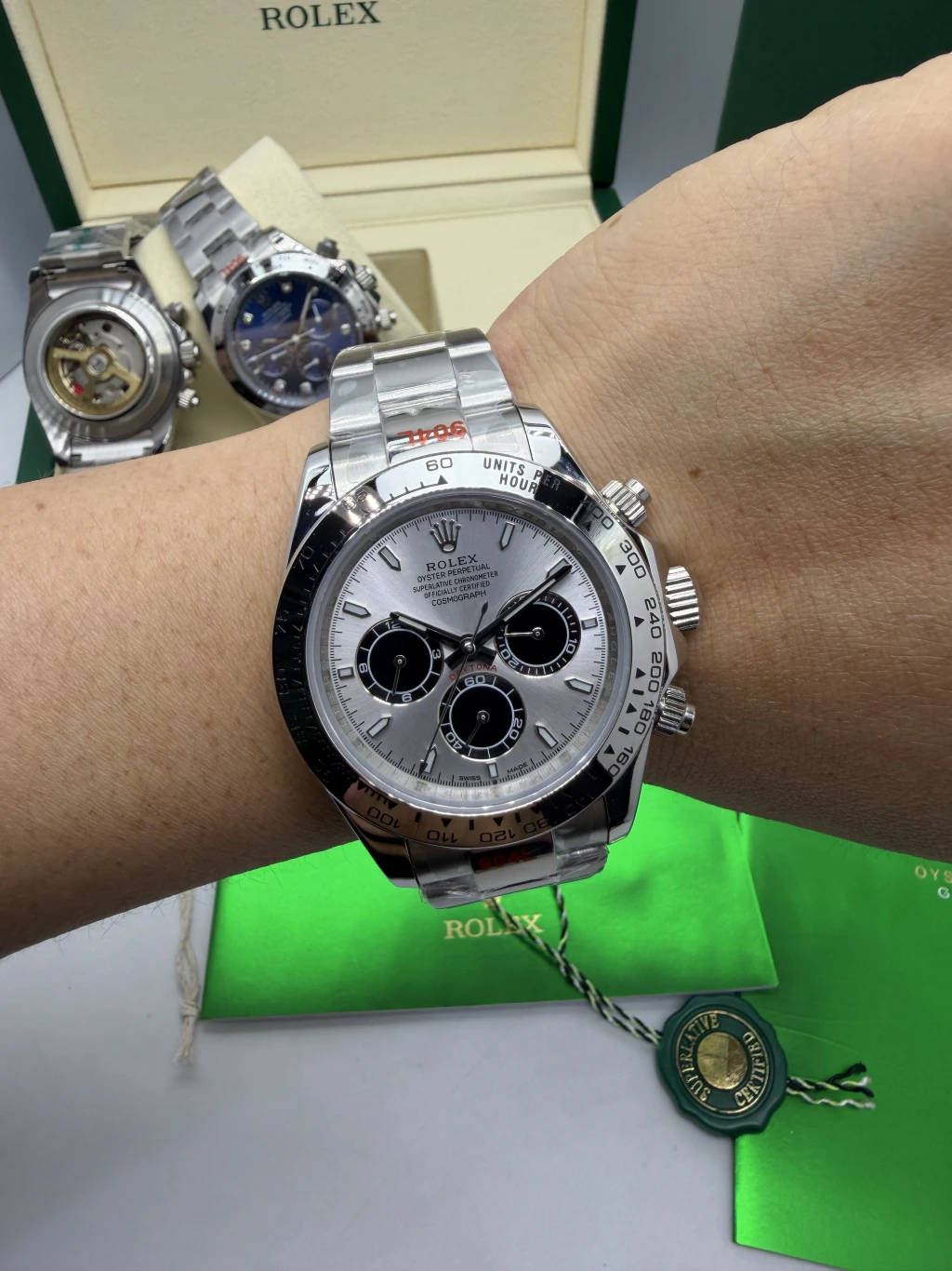Daytona 40mm - AÇO MOSTRADOR PRATA - Imagem 5