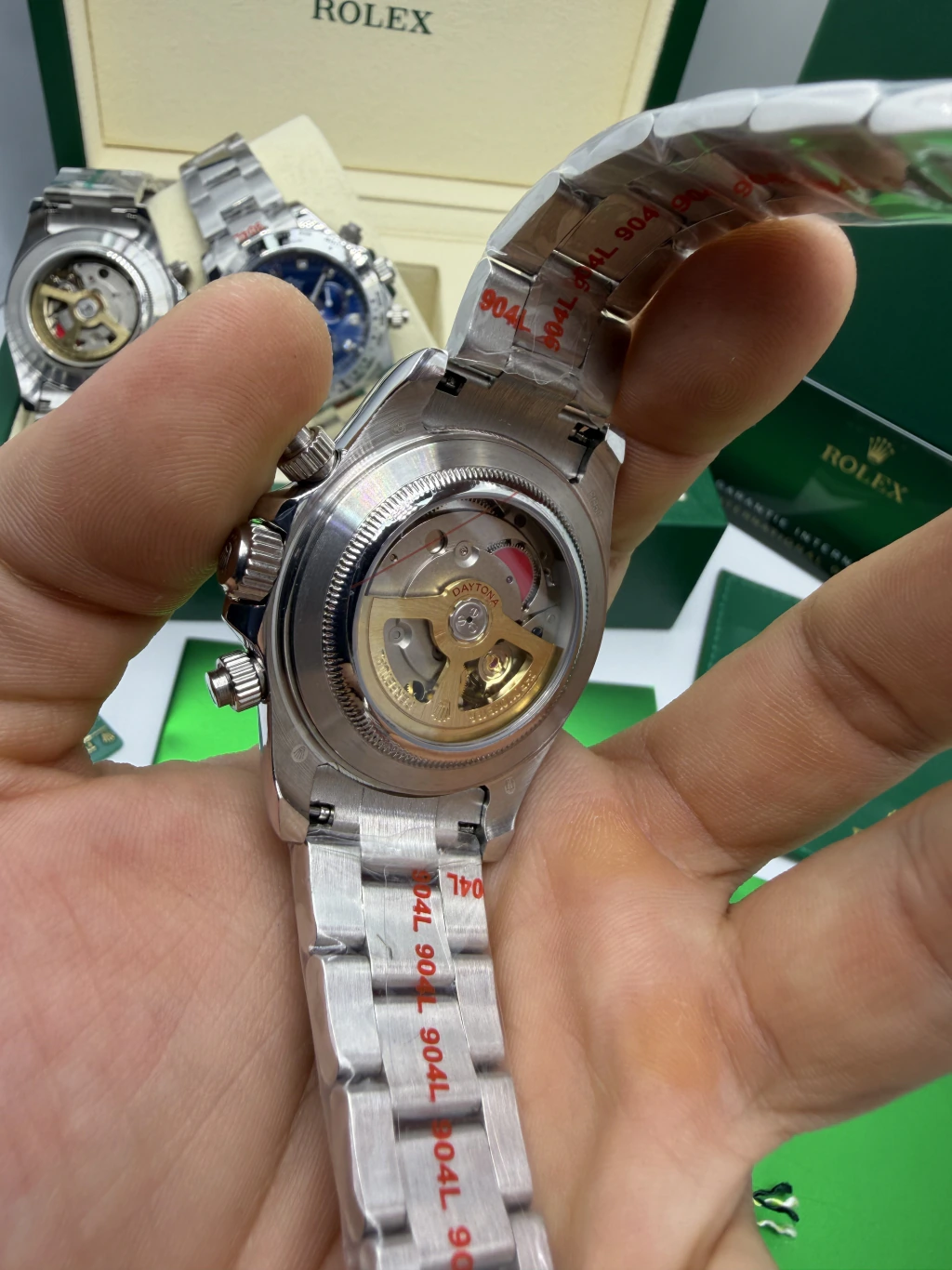 Daytona 40mm - AÇO MOSTRADOR PRETO - Imagem 3