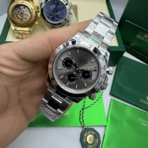Daytona 40mm - AÇO MOSTRADOR PRATA