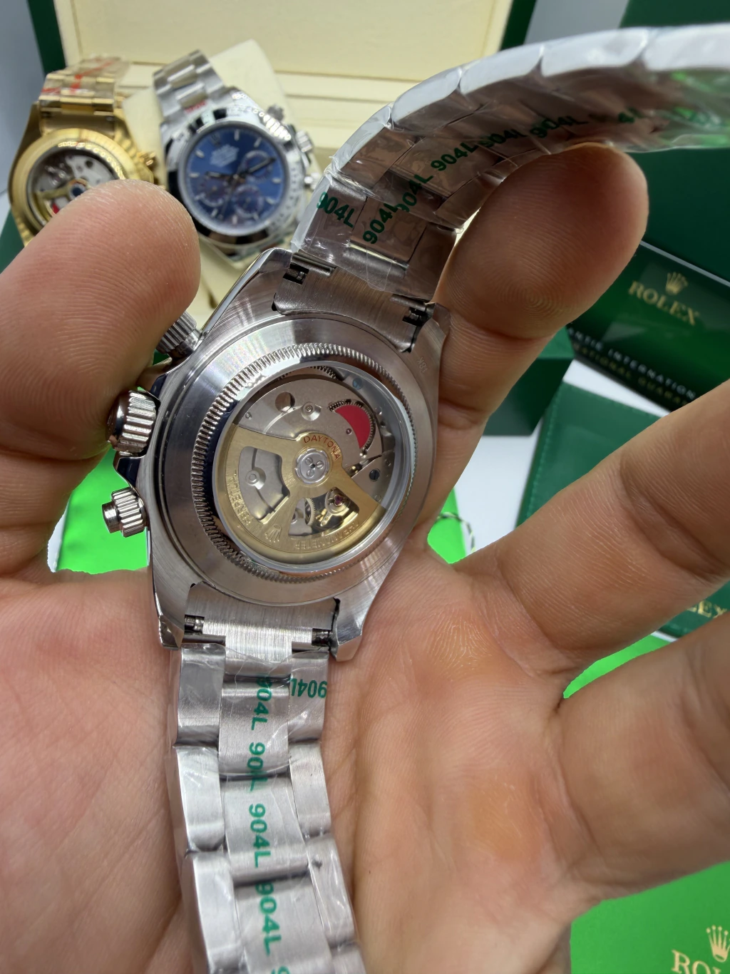 Daytona 40mm - AÇO MOSTRADOR PRATA - Imagem 3