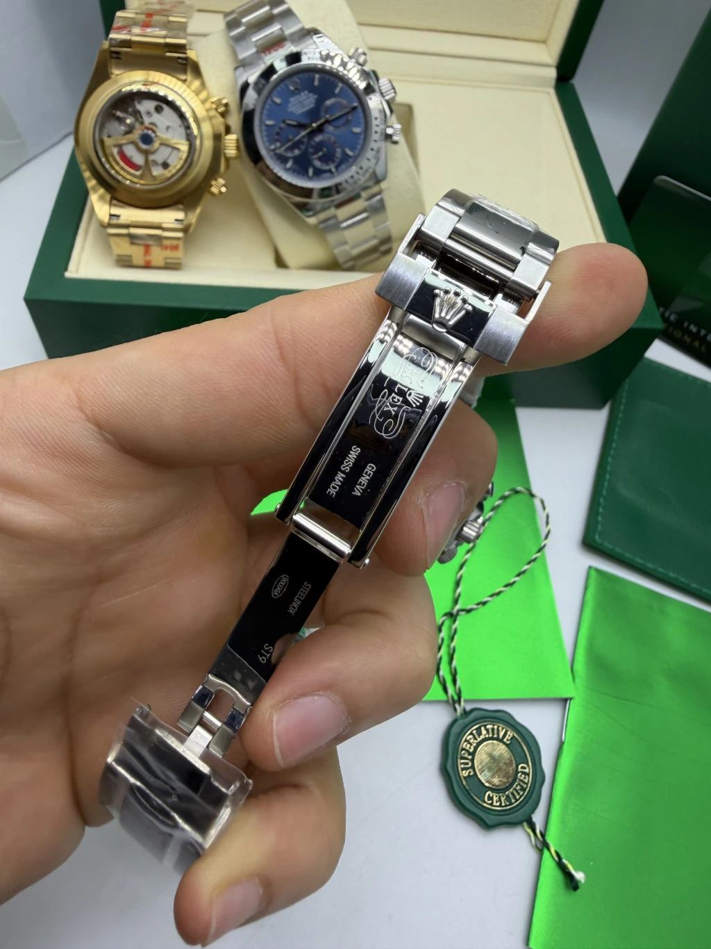 Daytona 40mm - AÇO MOSTRADOR PRATA - Imagem 4
