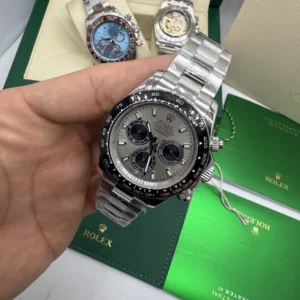 Daytona 40mm - AÇO MOSTRADOR CINZA