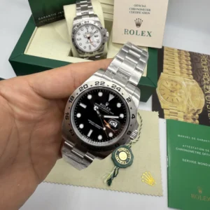 Explorer II - 42mm - AÇO MOSTRADOR PRETO