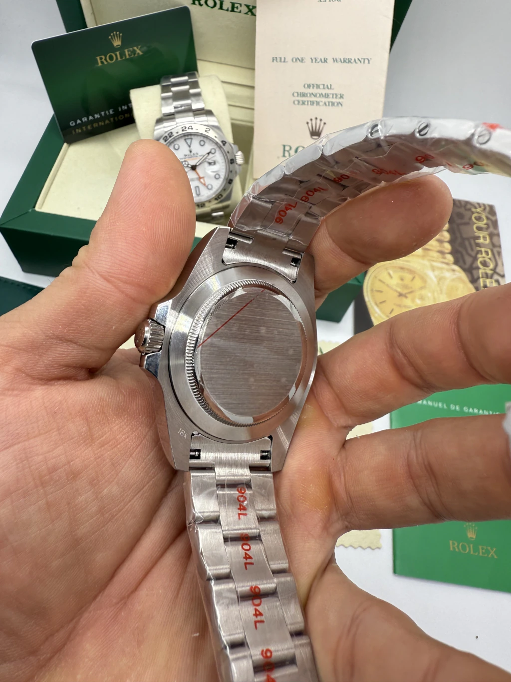 Explorer II - 42mm - AÇO MOSTRADOR PRETO - Imagem 3