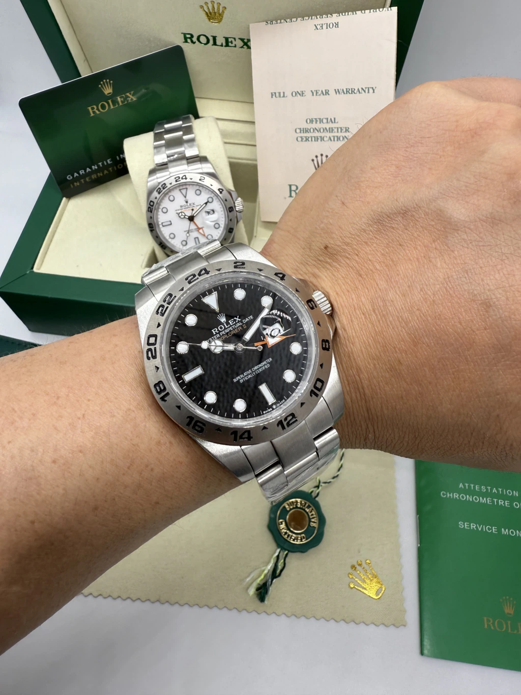 Explorer II - 42mm - AÇO MOSTRADOR PRETO - Imagem 5