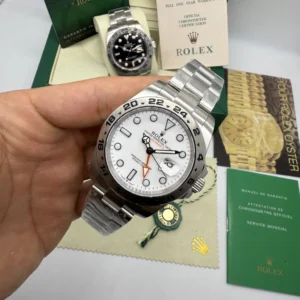 EXPLORER II - 42mm - AÇO MOSTRADOR BRANCO