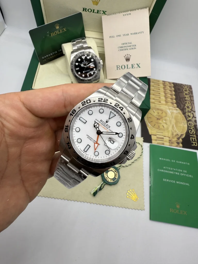 EXPLORER II - 42mm - AÇO MOSTRADOR BRANCO